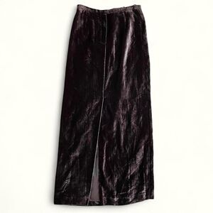 Giorgio Armani Vintage Velvet Skirt